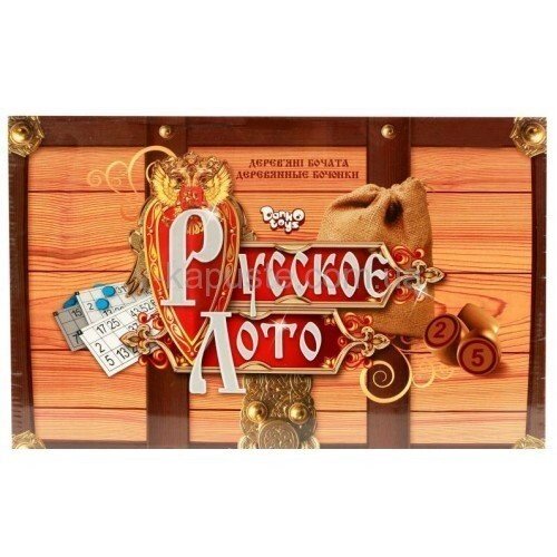 Игра настольная «Русское Лото» DT-G39 от компании SHOPPE • Лучшее – себе. - фото 1