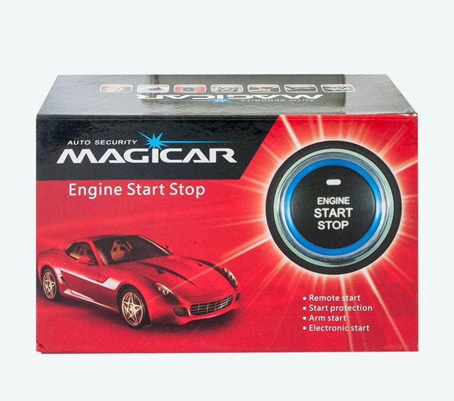 Кнопка-стартер {система Push-Start} MAGICAR MG-06 от компании SHOPPE • Лучшее – себе. - фото 1