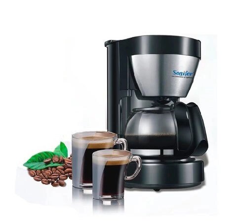 Кофеварка Sonifer COFFEE MAKER SF-3513 (1250 мл) от компании SHOPPE • Лучшее – себе. - фото 1