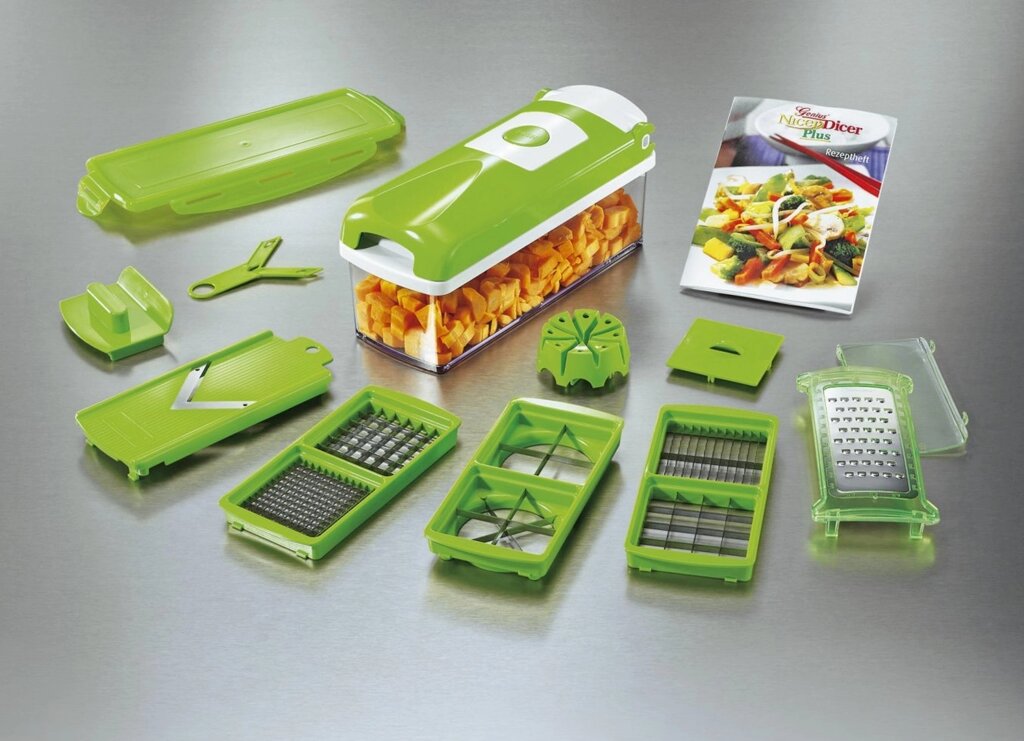 Компактная овощерезка Nicer Dicer plus от компании SHOPPE • Лучшее – себе. - фото 1