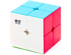 Кубик Рубика из цветного пластика для скоростной сборки SpeedCube Warrior QYtoys (2 x 2 x 2)