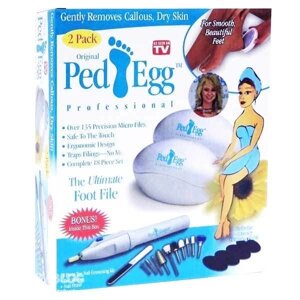 Маникюрно-педикюрный набор из 18 предметов Ped Egg + Ped Shaper в подарок!