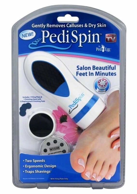 Машинка для педикюра "Pedi Spin" {2 скорости, 2 насадки} от компании SHOPPE • Лучшее – себе. - фото 1