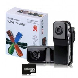Мини-видеокамера/диктофон Mini DV World Smallest Voice Recorder
