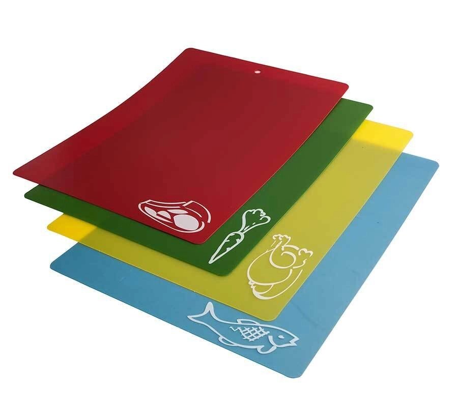 Набор гибких разделочных досок Chopping Mat Set [4 предмета] от компании SHOPPE • Лучшее – себе. - фото 1