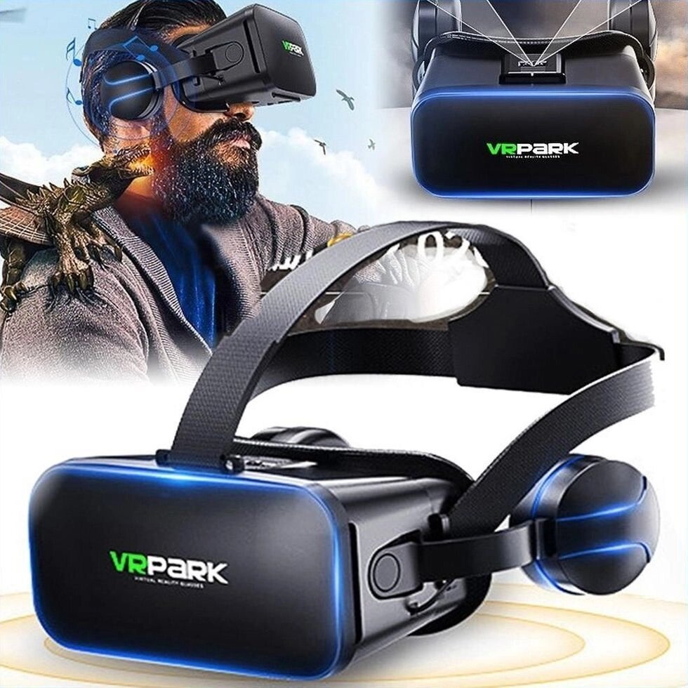 Очки виртуальной реальности с наушниками для смартфона VR PARK Hiper от компании SHOPPE • Лучшее – себе. - фото 1