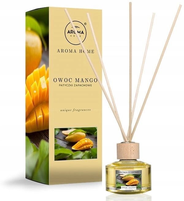 Парфюм для дома с ротанговыми палочками AROMA HOME (Фрукты манго) от компании SHOPPE • Лучшее – себе. - фото 1