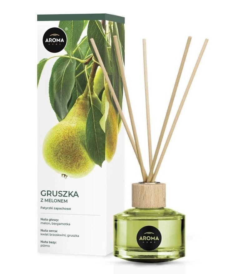 Парфюм для дома с ротанговыми палочками AROMA HOME (Груша и Дыня) от компании SHOPPE • Лучшее – себе. - фото 1