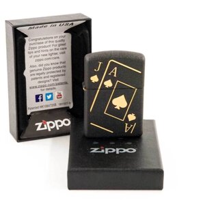 Зажигалка бензиновая ZIPPO (Козырный туз)