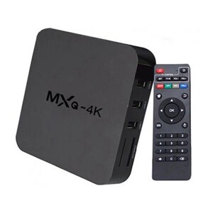 Приставка для телевизора OTT TV BOX 4K ULTRA HD MXQ-4К {Wi-Fi; Android; Quad-Core Cortex A7}