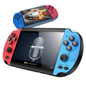 {секрет} Игровая консоль PSP MP5 X7 с камерой + 280 встроенных игр {8Gb, microSD, подключение к телевизору}