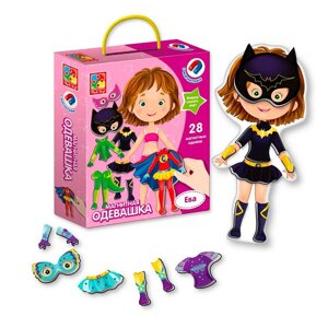 Игра-одевашка магнитная «Супер Girl» Vladi Toys