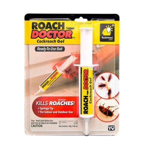 Гель от тараканов и насекомых ROACH DOCTOR Cockroach Gel