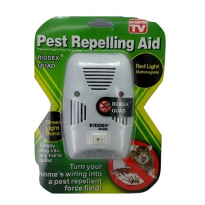 Отпугиватель грызунов и насекомых Riddex Quad Pest Repelling Aid 2 в 1