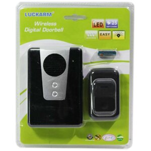 Звонок беспроводной со светоиндикацией LUCKARM-3903