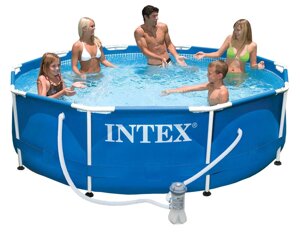 Бассейн каркасный 305x76см + фильтр-насос INTEX 28202/56999