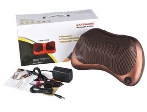 Массажер-подушка с нефритовыми роликами и подогревом CAR & HOME Massage Pillow