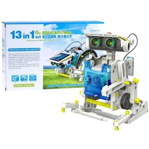 Конструктор робототехника на солнечной батарее Мультибот 13-в-1 Educational Solar Robot Kit