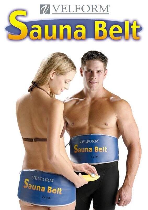 Пояс-сауна для похудения с термоэффектом VELFORM Sauna Belt от компании SHOPPE • Лучшее – себе. - фото 1