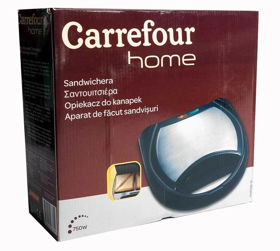 Сендвичница Carrefour Home HSM2168-10 от компании SHOPPE • Лучшее – себе. - фото 1