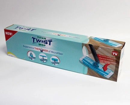 Швабра с отжимом TITAN TWIST MOP от компании SHOPPE • Лучшее – себе. - фото 1