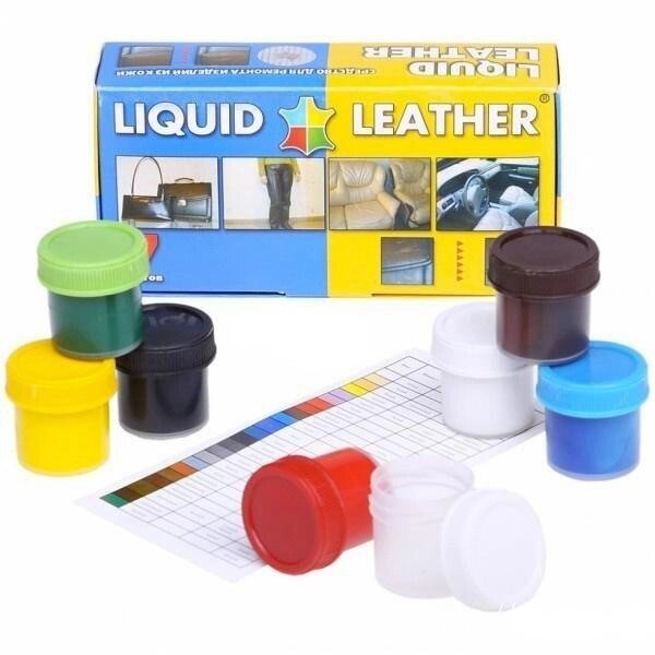 Средство для ремонта кожаных изделий LIQUID LEATHER [Жидкая кожа – 7 цветов] от компании SHOPPE • Лучшее – себе. - фото 1