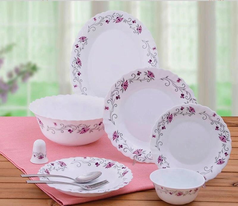 Столовый сервиз PARS OPAL Dinners set (124 / 19 предметов) от компании SHOPPE • Лучшее – себе. - фото 1