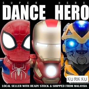 Танцующий интерактивный робот DANCE HERO (Человек-паук)