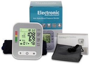 Тонометр-автомат на руку с USB-питанием для измерения давления и пульса RAK289 Blood Pressure Monitor