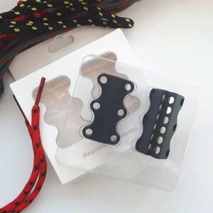 Умные магниты для шнурков Magnetic Shoelaces (Зеленый / Для детей)