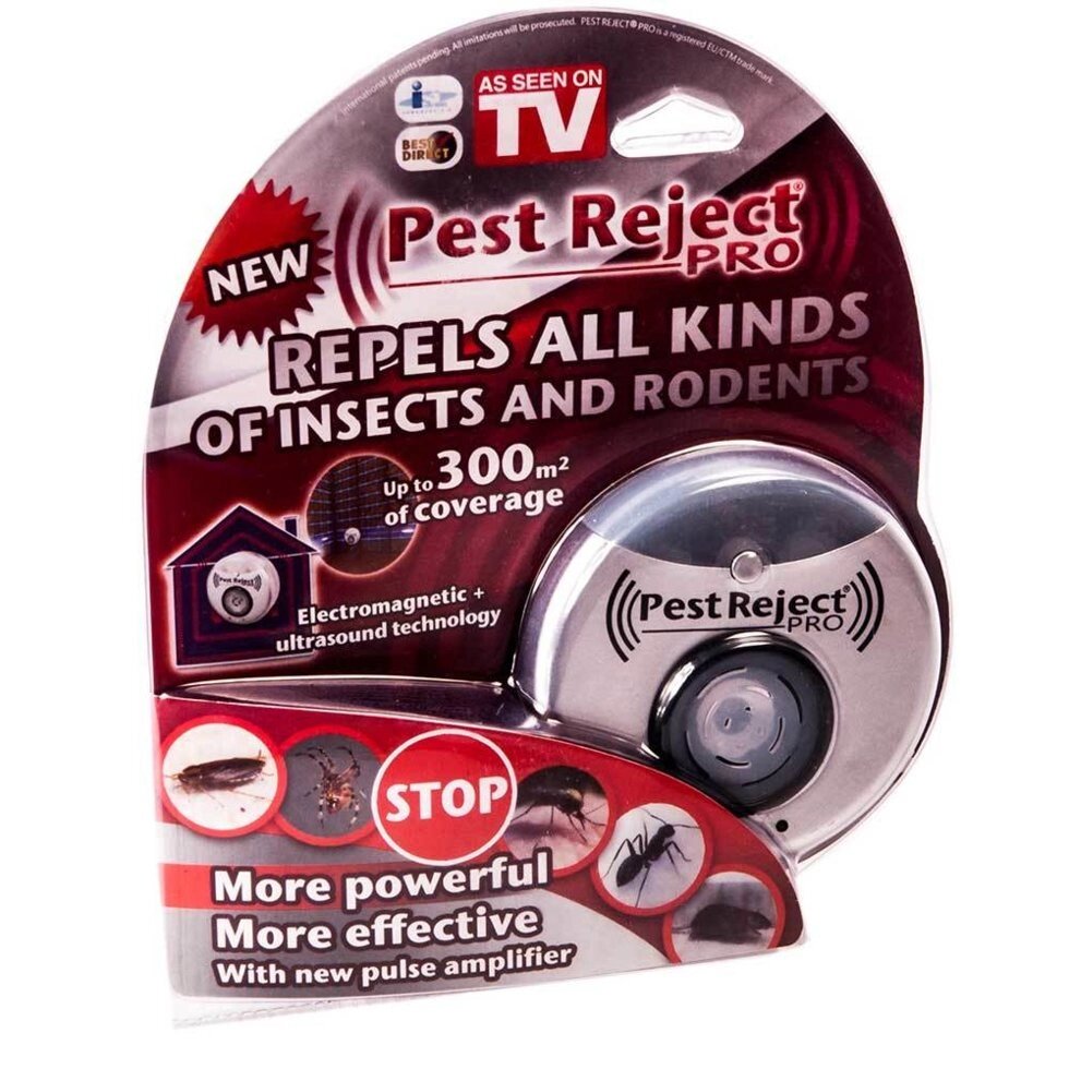 Устройство против грызунов и насекомых Pest Reject PRO 8-в-1 от компании SHOPPE • Лучшее – себе. - фото 1