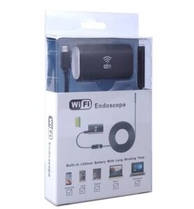 Видеоэндоскоп - гибкая беспроводная камера WI-FI ENDOSCOPE для смартфона или компьютера