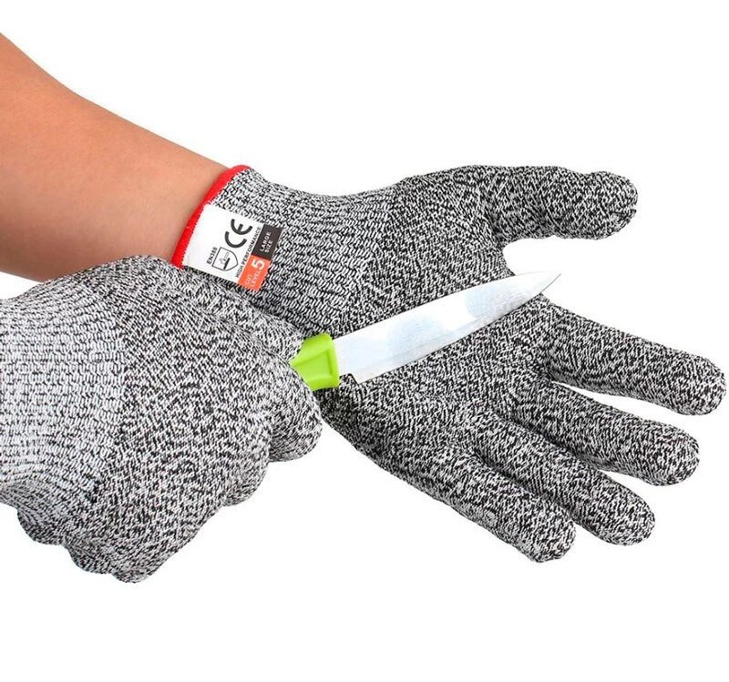 Защитные перчатки от порезов Cut Resistant Gloves от компании SHOPPE • Лучшее – себе. - фото 1