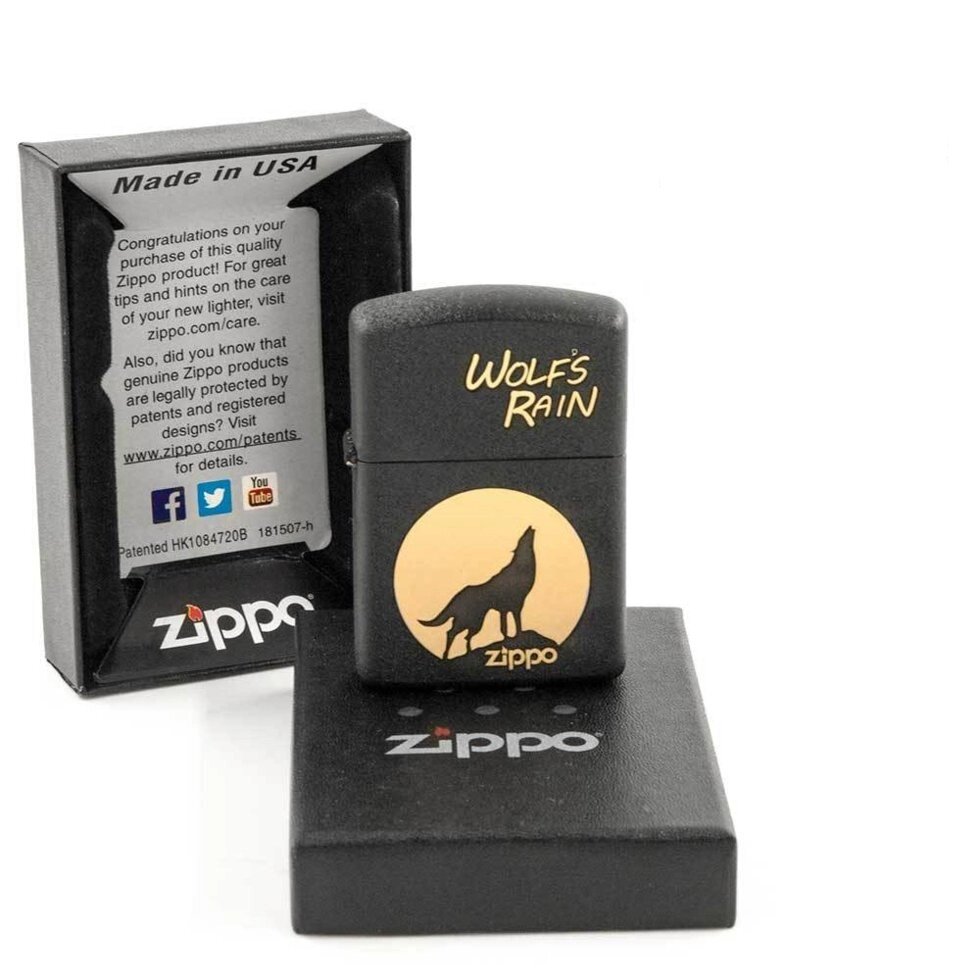 Зажигалка бензиновая ZIPPO (Вожак стаи) от компании SHOPPE • Лучшее – себе. - фото 1