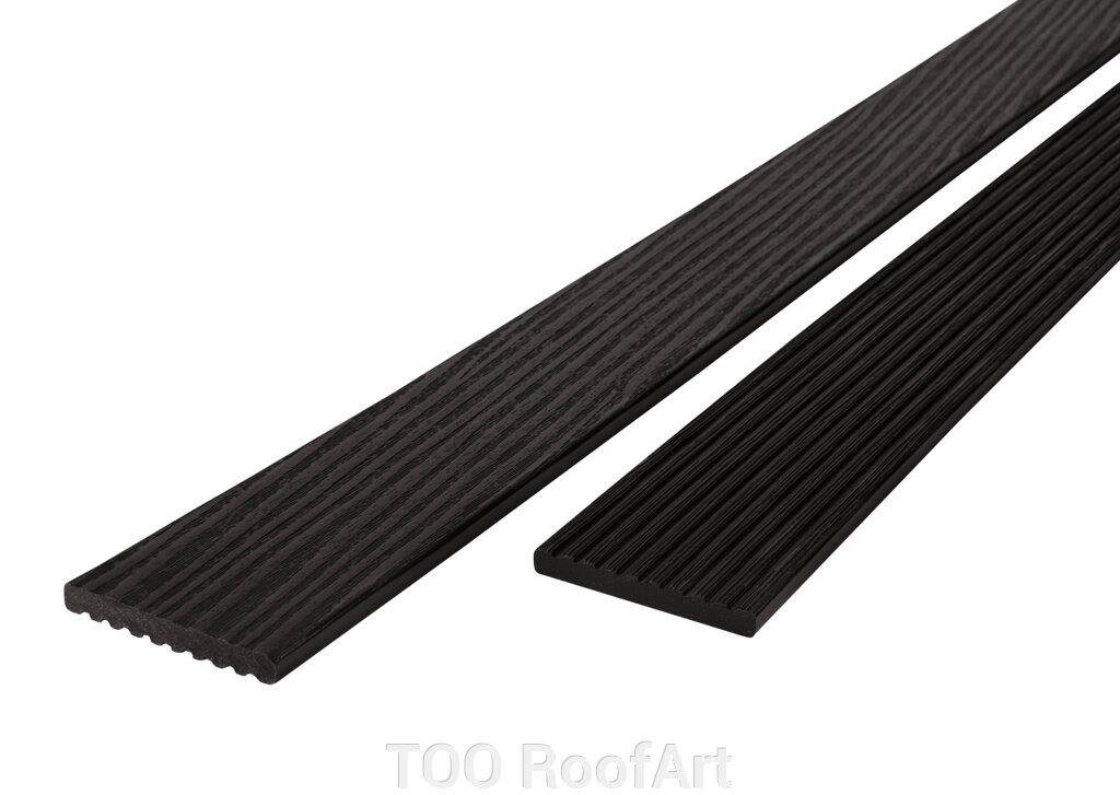 Декоративный штакетник ДПК T-Decks PREMIUM 3D 71*9мм от компании ТОО RoofArt - фото 1