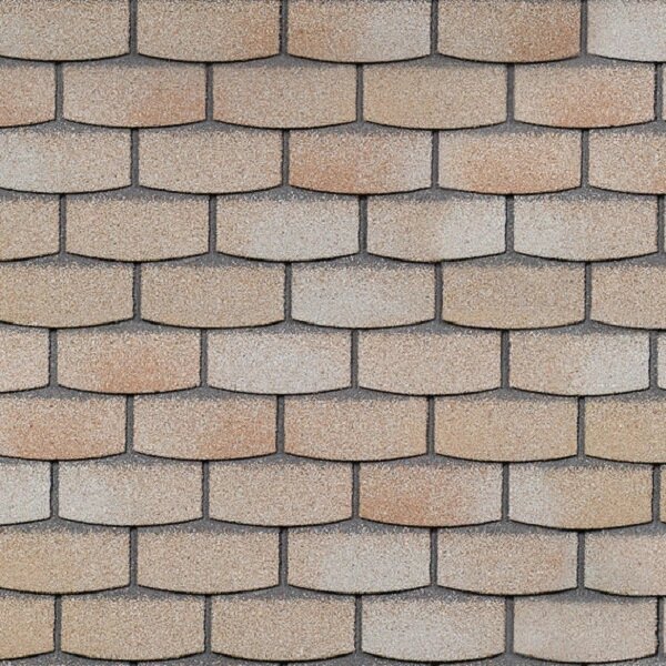 Фасадная плитка HAUBERK, Камень Травертин от компании ТОО RoofArt - фото 1