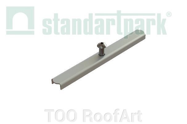 Крепеж стальной для пластикового лотка DN200 от компании ТОО RoofArt - фото 1