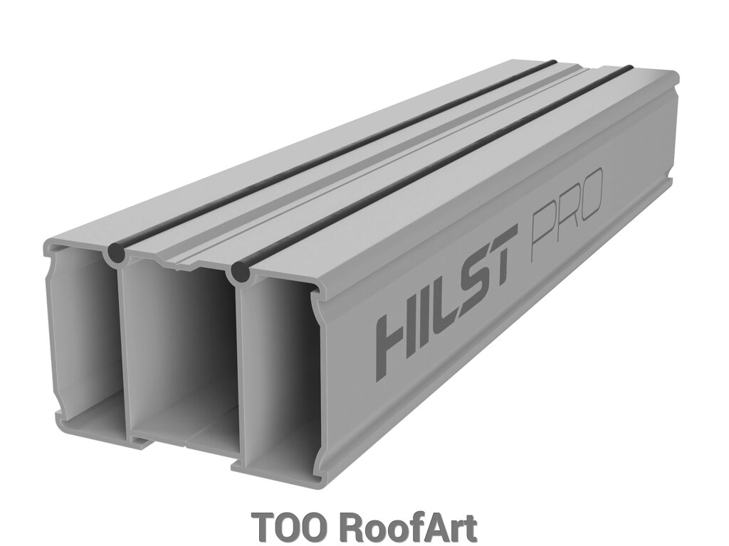 Лага алюминиевая HILST Pro Premium 60*40*4000 мм от компании ТОО RoofArt - фото 1