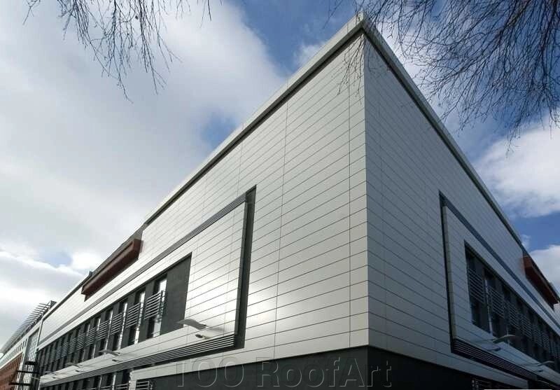 Линеарные панели для наружного фасада от компании ТОО RoofArt - фото 1