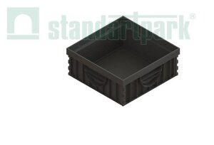 Дождеприемник PolyMax Basic 300*300 Н-120 пластиковый черный в Астане от компании ТОО RoofArt