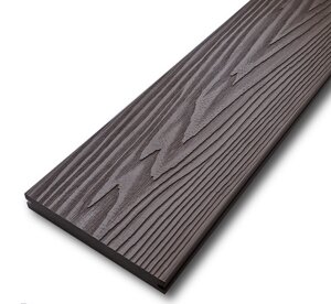 Террасная доска Polydeck 150*21 полнотелая венге