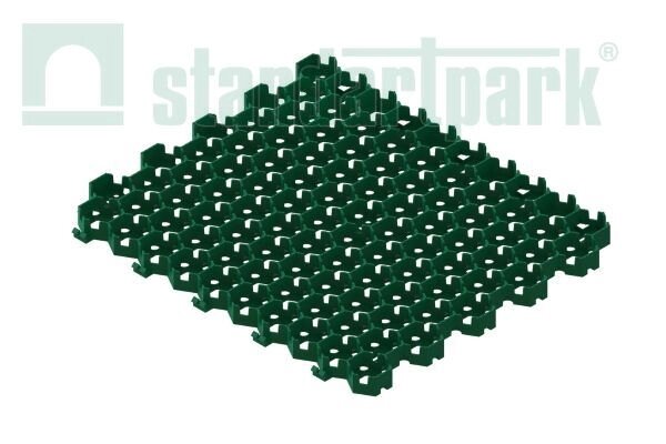Решетка газонная пластиковая зеленая "HEXARM" (ГЕКСАРМ) от компании ТОО RoofArt - фото 1