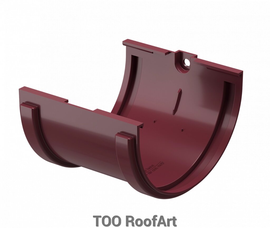 Соединитель желоба D= 120 мм Docke Standart от компании ТОО RoofArt - фото 1