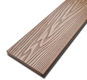 Террасная доска Polydeck 150*21 полнотелая орех