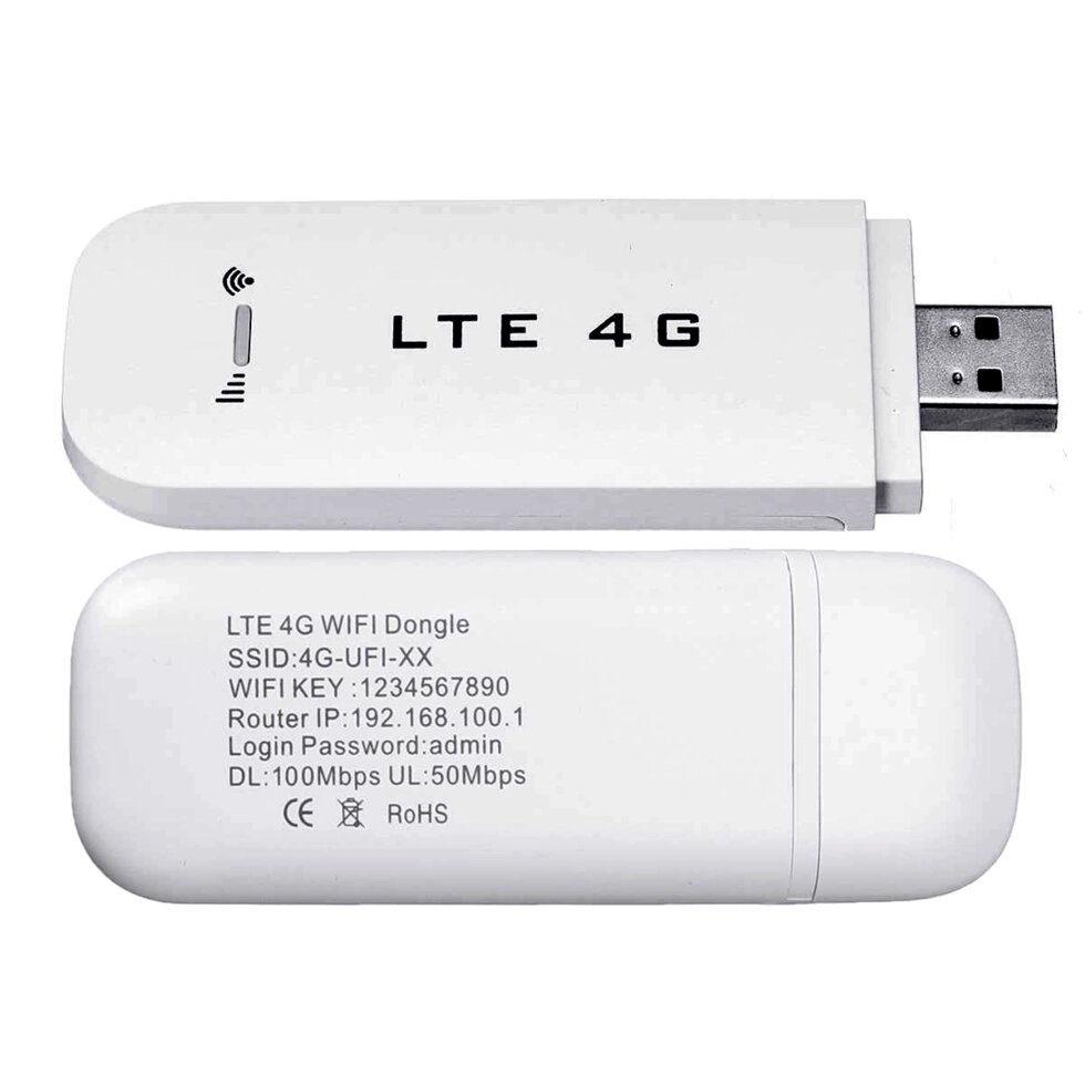 4G USB Wi-Fi Wireless Модем Altel, Activ, Beeline / 150 Мбит/с от компании САЙКОМ - фото 1