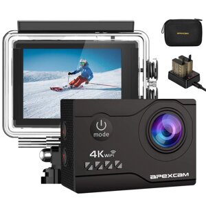 Action Camera M80 Air, Экшн Камера Apexcam, Android and IOS