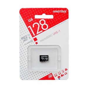 Карта памяти microSDXC Smartbuy 128 GB (class 10) UHS-1