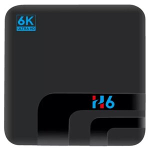 ANDROID TV BOX H6 – Компактный Андроид ТВ-бокс, USB 3.0, Cortex A53