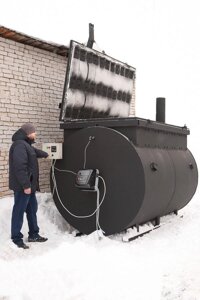 Крематор дизельный К-1000 (30001500 мм)