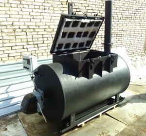 Крематор дизельный КД-500 (на 500 кг.) 2855 х 1470 мм
